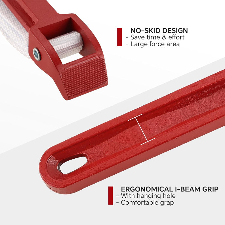 12 Inch Handle Strap Wrench