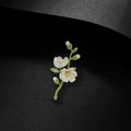 Magnolia Plant Brooch