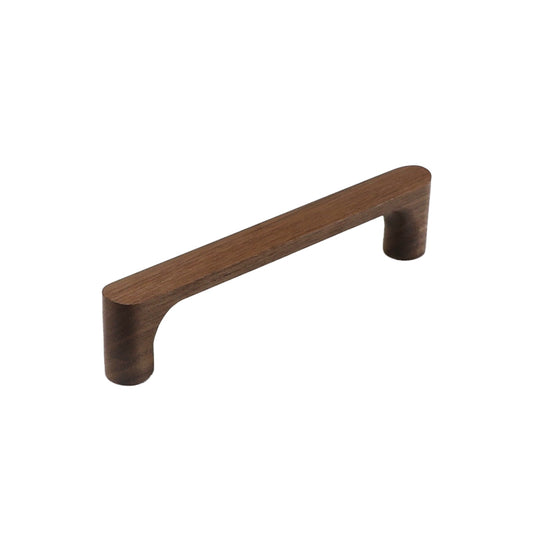 Walnut Round 5 Inch Wooden Drawer Pulls Handle pulls