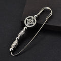 Vintage silver cross brooch
