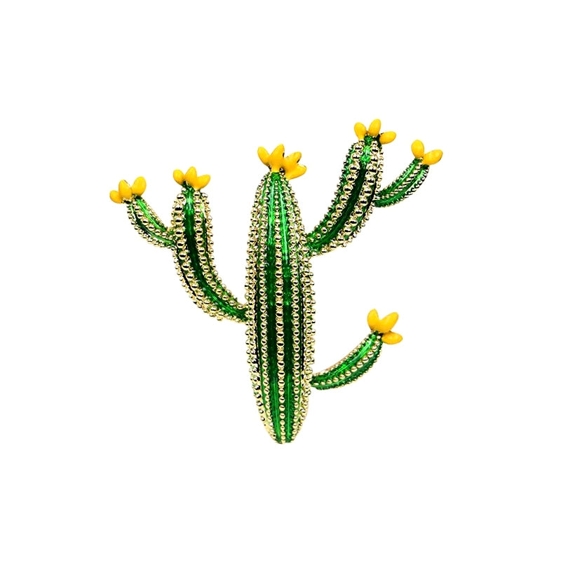 Cactus brooch