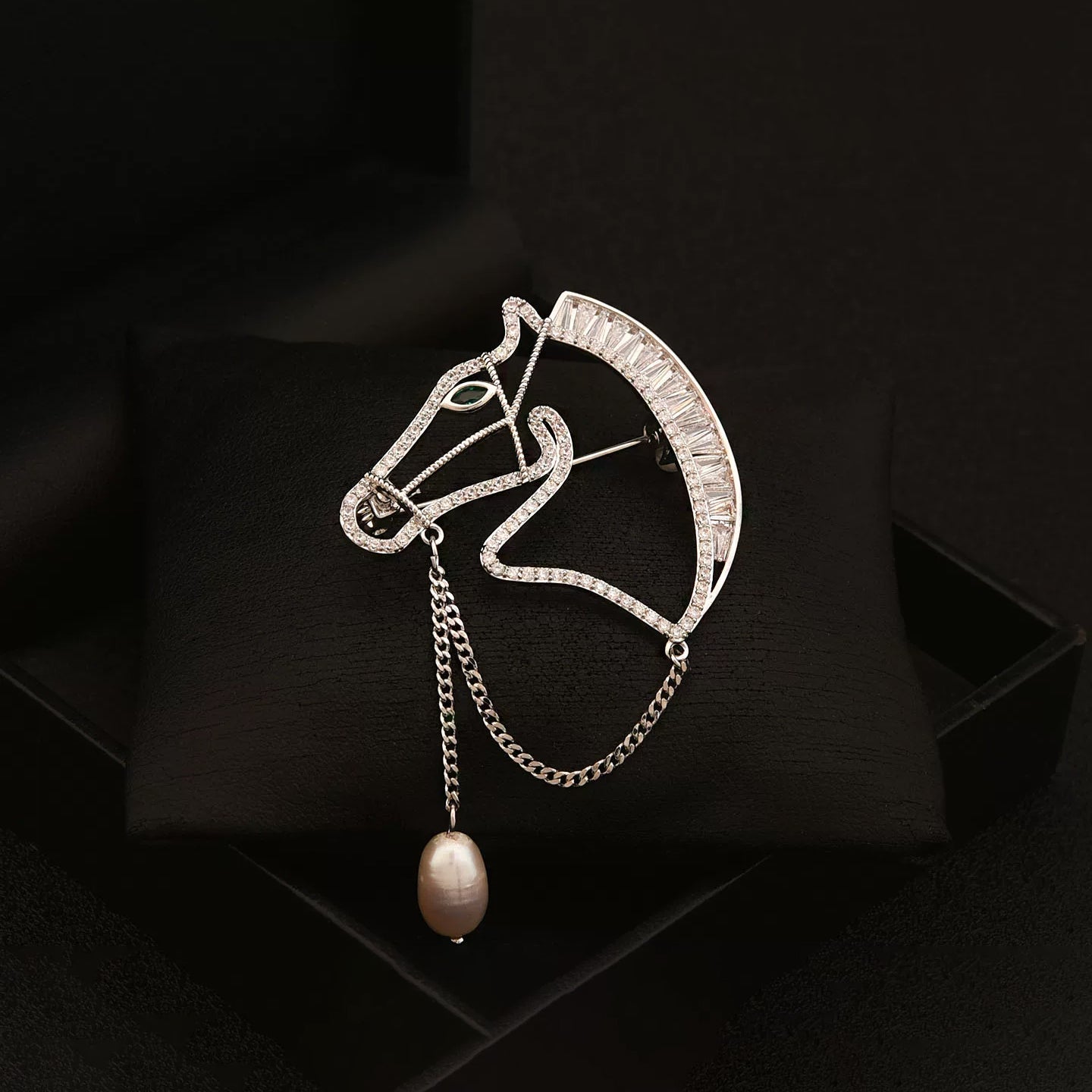 Zodiac Horse Brooch