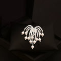 Brilliant romantic fireworks brooch