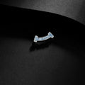 Microcrystalline Smile Brooch
