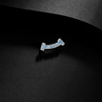 Microcrystalline Smile Brooch