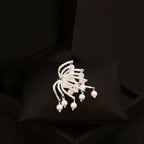 Brilliant romantic fireworks brooch