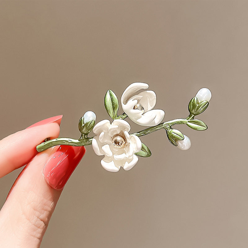 Magnolia Plant Brooch