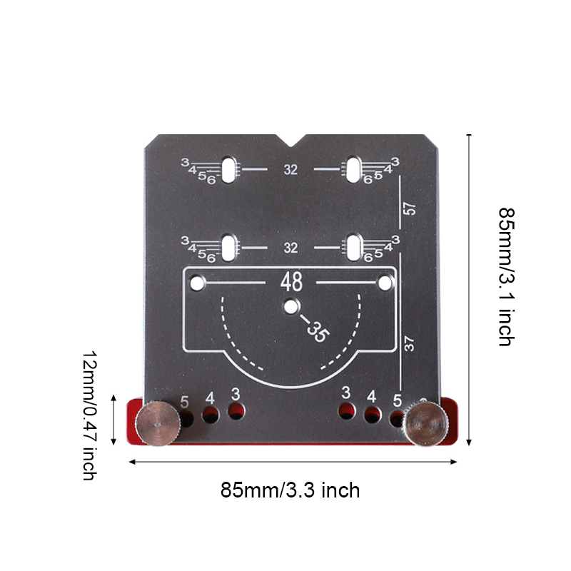 Stainless Steel Drill Bushing Hinge Hole Locator