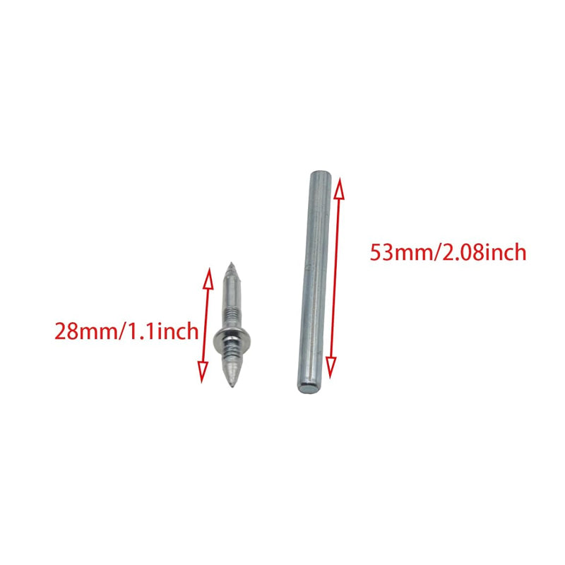 Double-Head Skirting Thread Seamless Nails