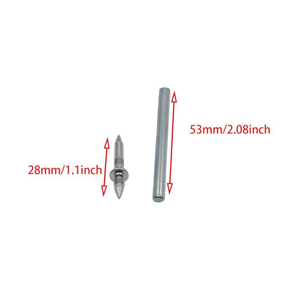 Double-Head Skirting Thread Seamless Nails