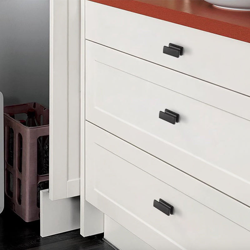 1.4'(37mm)Cabinet  Matte Black Handles