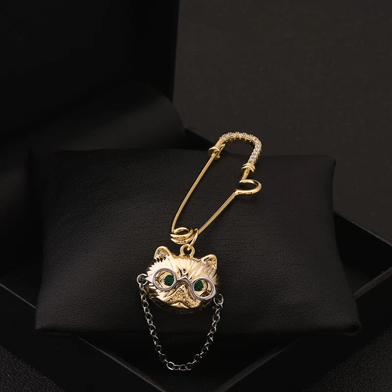 Exquisite Cat High-End Brooch