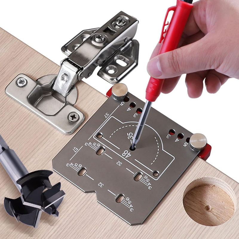 Stainless Steel Drill Bushing Hinge Hole Locator