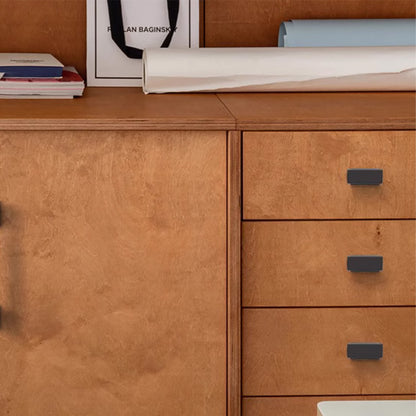 1.4'(37mm)Cabinet  Matte Black Handles