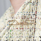 Safety Pin Personalized Brooch