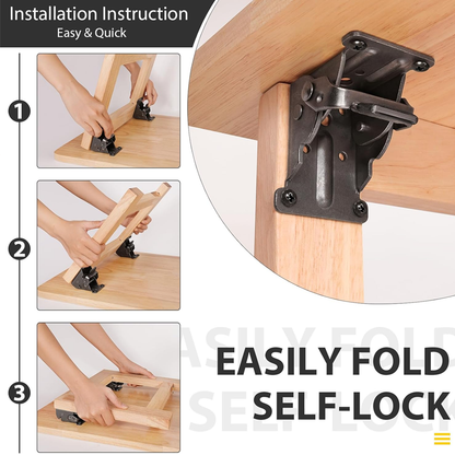 Table Legs Folding Brackets